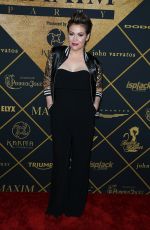 ALYSSA MILANO at Maxim Magazine and Bootsy Bellows Super Bowl Party in San Fracisco 02/06/2016