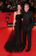 AMAL CLOONEY at Hail. Ceasear! Premiere in Berlin 02/11/2116