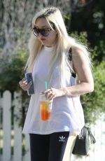 AMANDA BYNES at a Starbucks in Los Angeles 02/17/2016