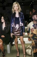 AMANDA STEELE at Rebecca Minkoff Front Row Fashion Show in New York 02/13/2016