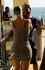 AMBER ROSE and Damien Dante Wayans Dancing in Trinidad 02/11/2016