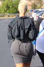 AMBER ROSE Out and About in Montebello 02/22/2016