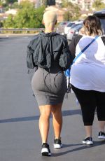 AMBER ROSE Out and About in Montebello 02/22/2016