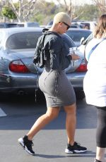 AMBER ROSE Out and About in Montebello 02/22/2016
