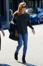 AMY ADAMS Leaves a Salon in West Hollywood 02/04/2016