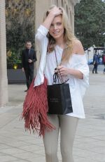 ANNALYNNA MCCORD Out and About in Beverly Hills 02/17/2016