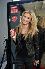 ANNALYNNE MCCORD at Colgate Optic White Beauty Bar at Hudson Loft in Los Angeles 02/13/2016