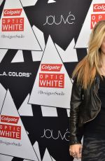 ANNALYNNE MCCORD at Colgate Optic White Beauty Bar at Hudson Loft in Los Angeles 02/13/2016