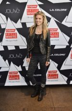 ANNALYNNE MCCORD at Colgate Optic White Beauty Bar at Hudson Loft in Los Angeles 02/13/2016