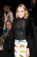ANNASOPHIA ROBB at Jeremy Scott Fashion Show in New York 02/15/2016