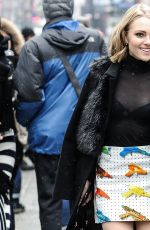 ANNASOPHIA ROBB Out and About in New York 02/15/2016