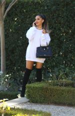 ARIANA GRAND Out and About in Los Angeles 02/16/2016