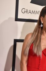 ARIANA GRANDE at Grammy Awards 2016 in Los Angeles 02/15/2016