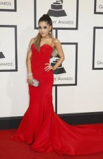 ARIANA GRANDE at Grammy Awards 2016 in Los Angeles 02/15/2016
