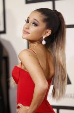 ARIANA GRANDE at Grammy Awards 2016 in Los Angeles 02/15/2016