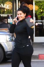 ASA SOLTAN RAHMATI Out and About in Glendale 02/03/2016