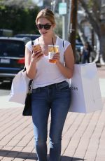 ashlASHLEY BENSON Out Shopping at Marc Jacobs in Los Angeles 02/09/2016