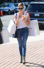ashlASHLEY BENSON Out Shopping at Marc Jacobs in Los Angeles 02/09/2016