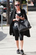 ASHLEE SIMPSON in Leggings Leaves a Gym in Los Angeles 02/23/2016