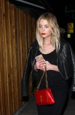 ASHLEY BENSON at Nice Guy in West Hollywood 02/27/2016