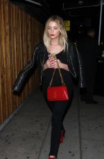 ASHLEY BENSON at Nice Guy in West Hollywood 02/27/2016