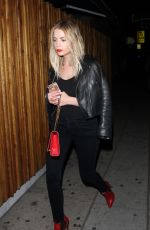 ASHLEY BENSON at Nice Guy in West Hollywood 02/27/2016