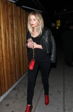ASHLEY BENSON at Nice Guy in West Hollywood 02/27/2016