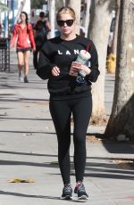 ASHLEY BENSON Leaves a Gym in West Hollywood 02/08/2016