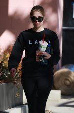 ASHLEY BENSON Leaves a Gym in West Hollywood 02/08/2016