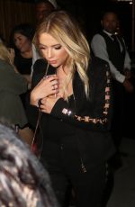 ASHLEY BENSON Leaves Nice Guy in West Hollywood 02/15/2016