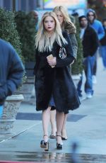 ASHLEY BENSON Out and About in New York 02/18/2016