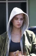ASHLEY BENSON Out and About in West Hollywood 02/07/2016