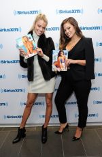 ASHLEY GRAHAM and HAULEY CLAUSON at SiriusXM Studios in New York 02/16/2016