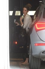 ASHLEY GREENE Arrives at a Gym in Los Angeles 01/28/2016