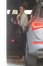 ASHLEY GREENE Arrives at a Gym in Los Angeles 01/28/2016