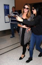 ASHLEY GREENE at Los Angeles International Airport 02/08/2016