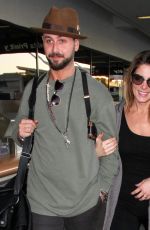 ASHLEY GREENE at Los Angeles International Airport 02/08/2016