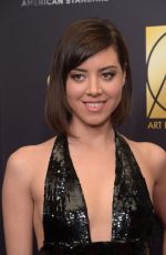 AUBREY PLAZA at Art Directors Guild 20th Annual Excellence in Production Awards in Beverly Hills 01/31/2016