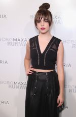 BAILEE MADISON at bcbgmaxazria Fall 2016 Fashion Show at New York Fashion Week 02/11/2016