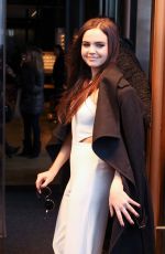 BAILEE MADISON at Her Hotel in New York 02/11/2016