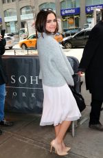 BAILEE MADISON at Her Hotel in New York 02/11/2016