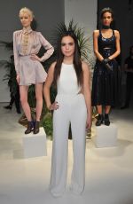 BAILEE MADISON at Jay Godfrey Fall 2016 Fashion Show at NYFW 02/11/2016