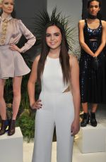 BAILEE MADISON at Jay Godfrey Fall 2016 Fashion Show at NYFW 02/11/2016