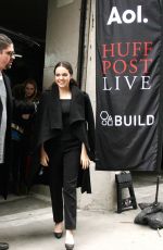 BAILEE MADISON Leaves AOL Studios in New York 02/12/2016