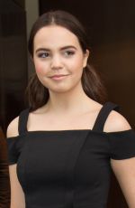 BAILEE MADISON Leaves Her Hotel in New York 02/12/2016