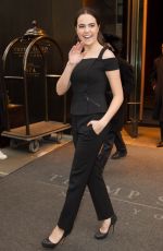 BAILEE MADISON Leaves Her Hotel in New York 02/12/2016