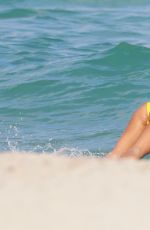 BARBARA NOGUEIRA in Bikini at a Beach in Miami 02/04/2016