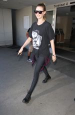 BEHATI PRINSLOO at LAX Airport in Los Angeles 02/19/2016