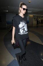 BEHATI PRINSLOO at LAX Airport in Los Angeles 02/19/2016