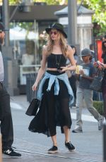 BEHATI PRINSLOO Out and About in Los Angeles 02/12/2016
